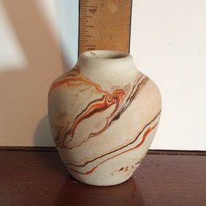 Vintage Nemadji pottery small vase